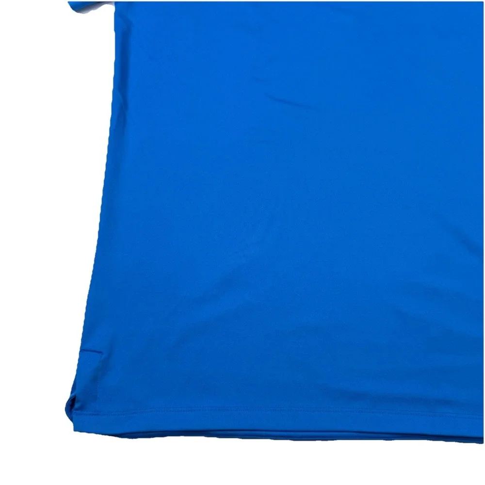 Nike Dri-Fit‎ Tiger Woods Vapor Reflective Blade V Golf Polo BV0501-406 Blue XL